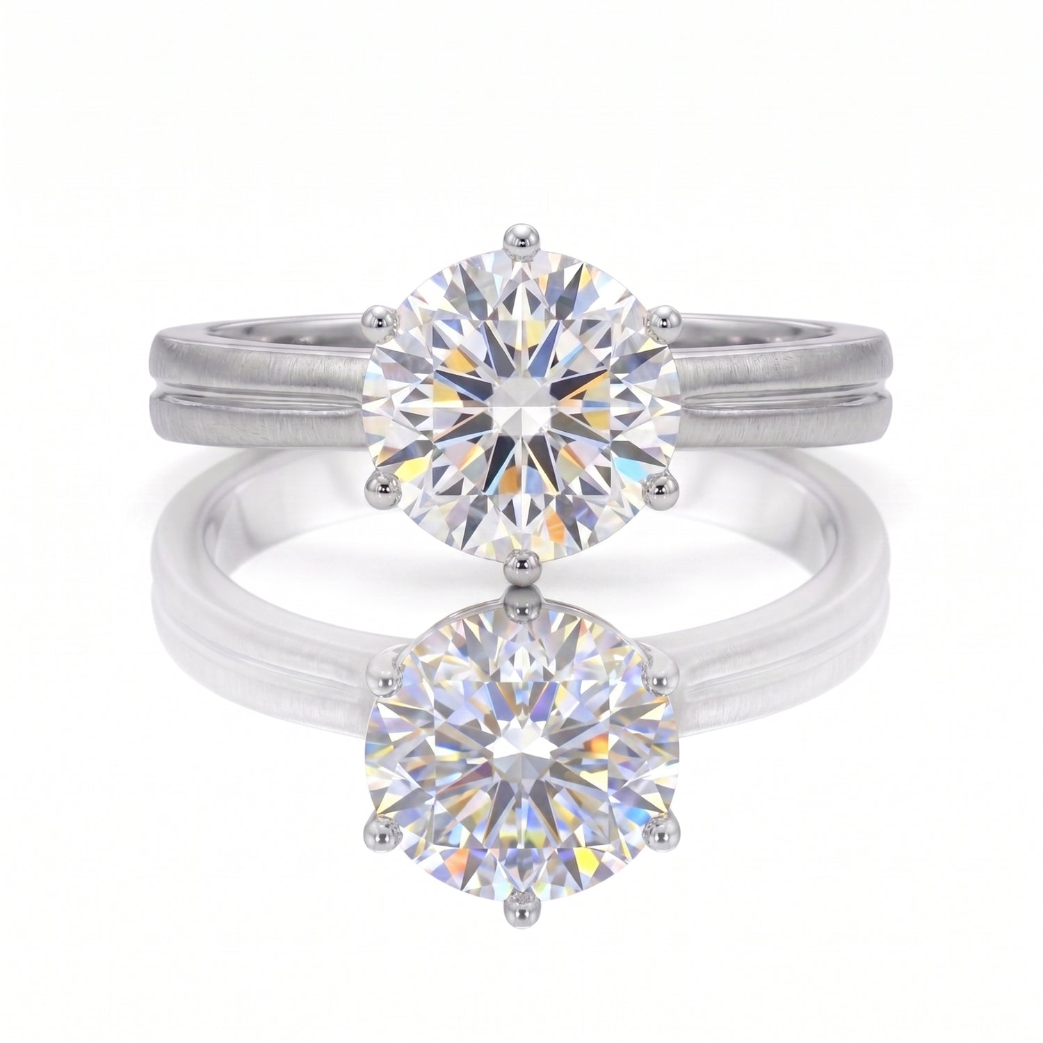 Starlace Solitaire Lab Grown Diamond Ring