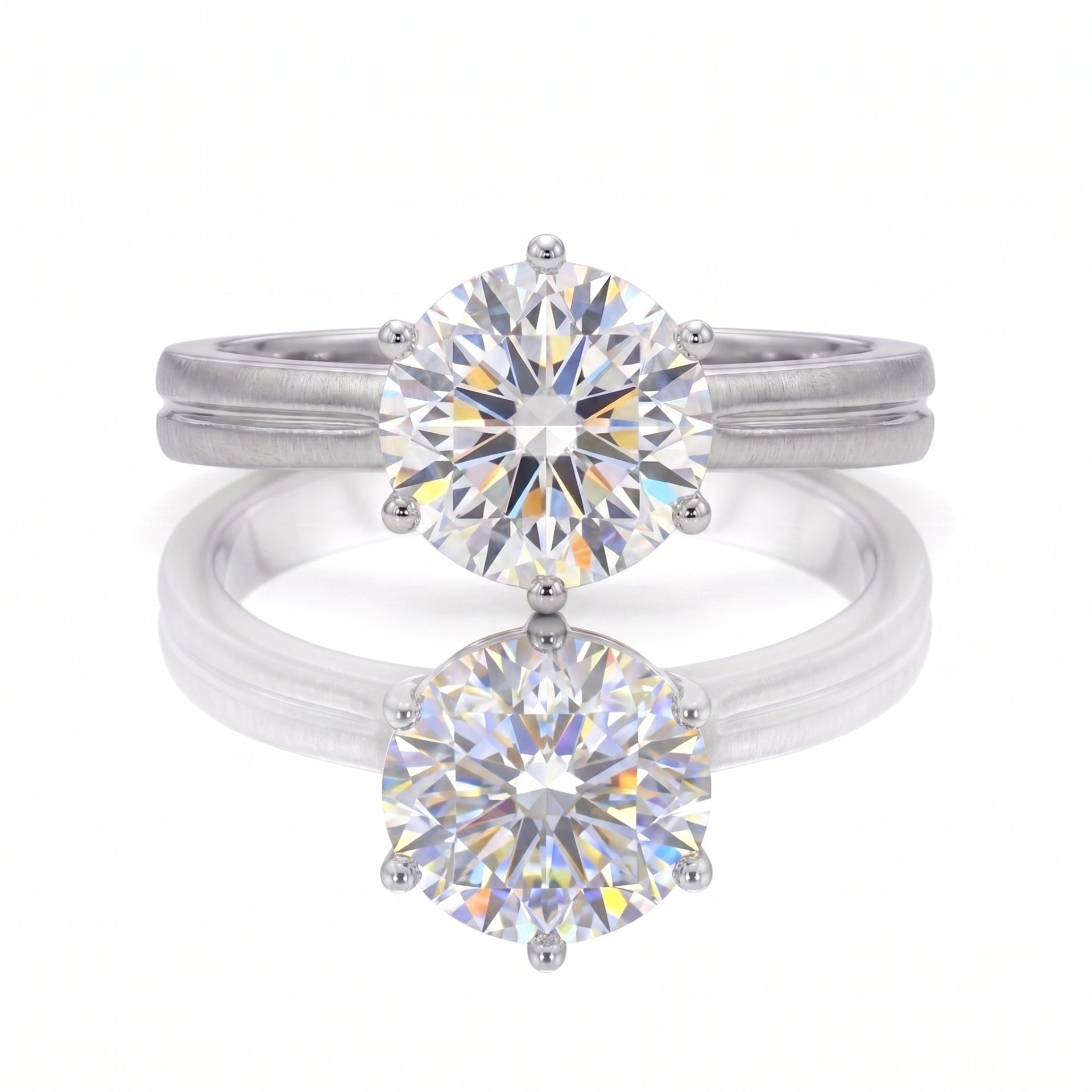 Starlace Solitaire Lab Grown Diamond Ring