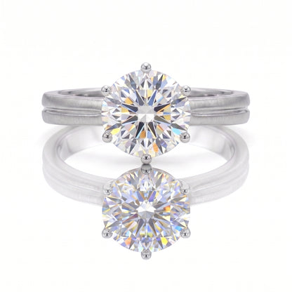 Starlace Solitaire Lab Grown Diamond Ring
