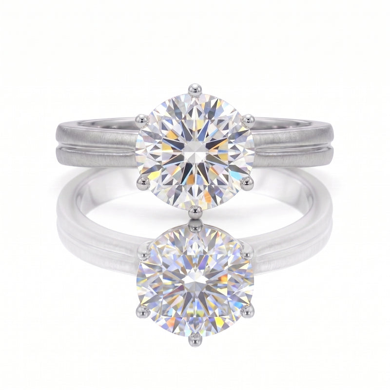 Starlace Solitaire Lab Grown Diamond Ring