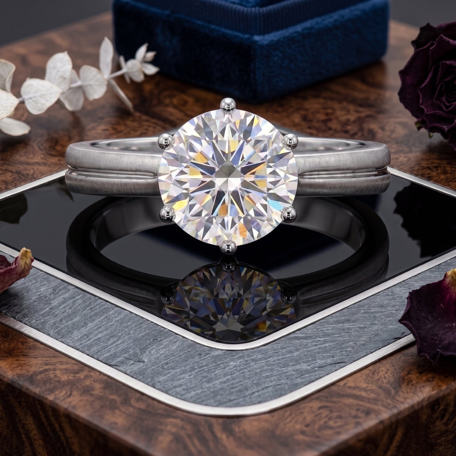 Starlace Solitaire Lab Grown Diamond Ring