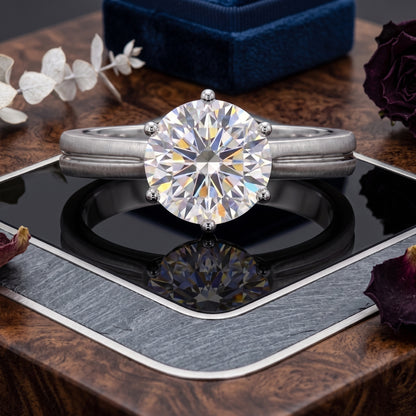 Starlace Solitaire Lab Grown Diamond Ring