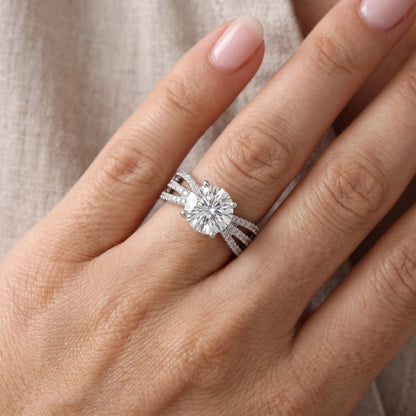 Radiance Ribbon Solitaire Lab Grown Diamond Ring