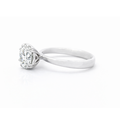 Clarity Point Solitaire Lab Grown Diamond Ring