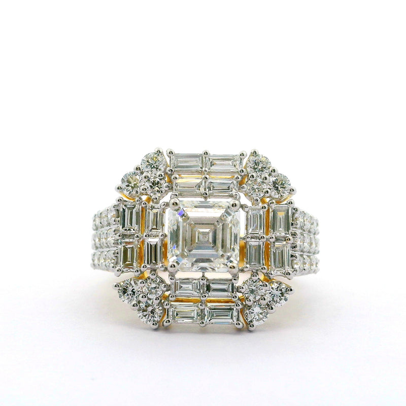 Monarcha Luxe Solitaire Lab Grown Diamond Ring
