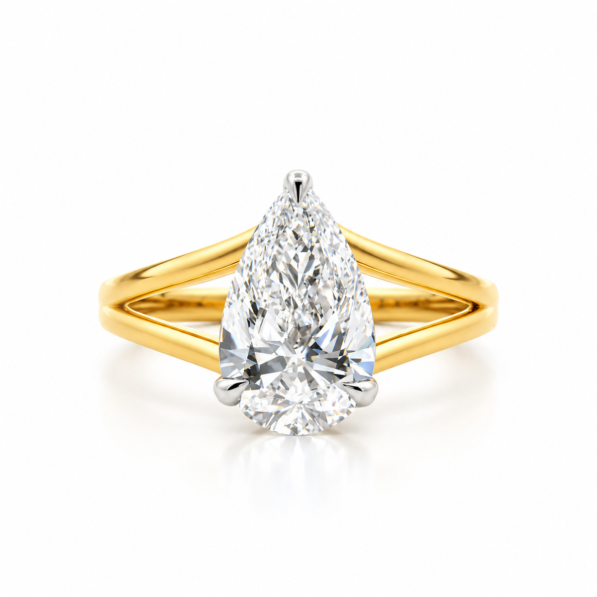 Aurora Embrace Solitaire Lab Grown Diamond Ring