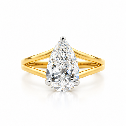 Aurora Embrace Solitaire Lab Grown Diamond Ring