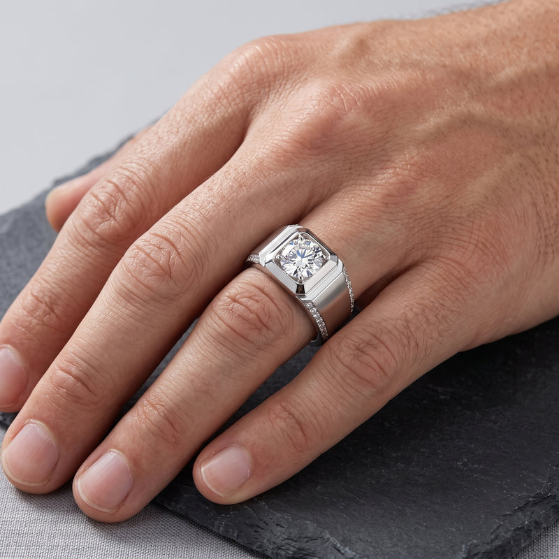 Zenvor Elite Solitaire Lab Grown Diamond Ring