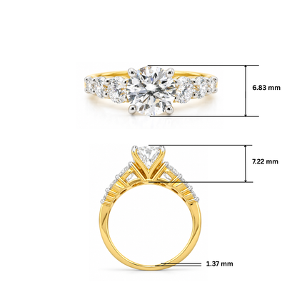 Luminance Solitaire Lab Grown Diamond Ring