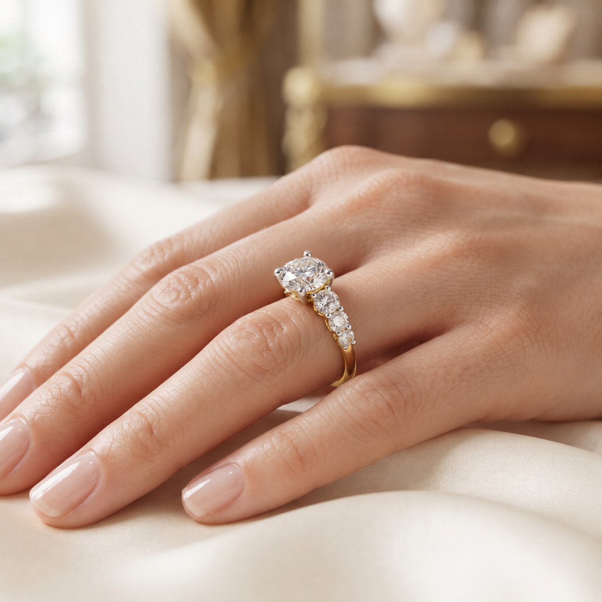 Luminance Solitaire Lab Grown Diamond Ring