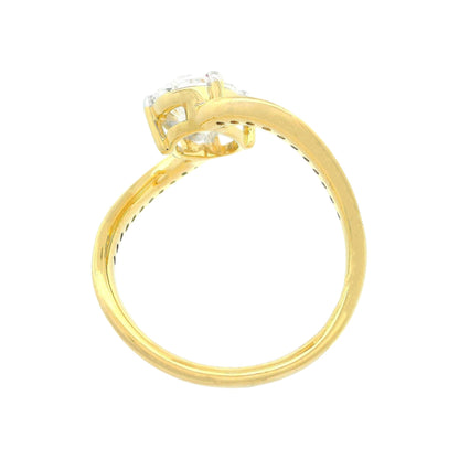 Liquid Orbit Solitaire Lab Grown Diamond Ring