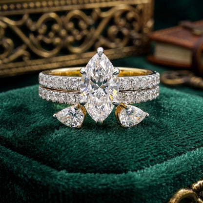 Valkyrie Wing Solitaire Lab Grown Diamond Ring