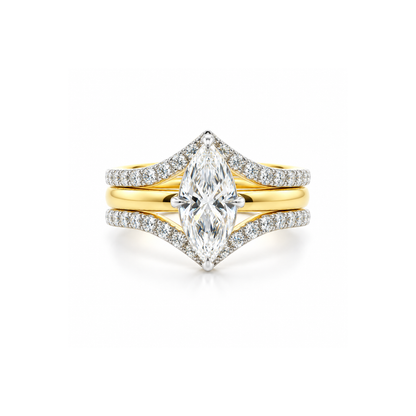 Trident Luxe Convertible Solitaire Lab Grown Diamond Ring