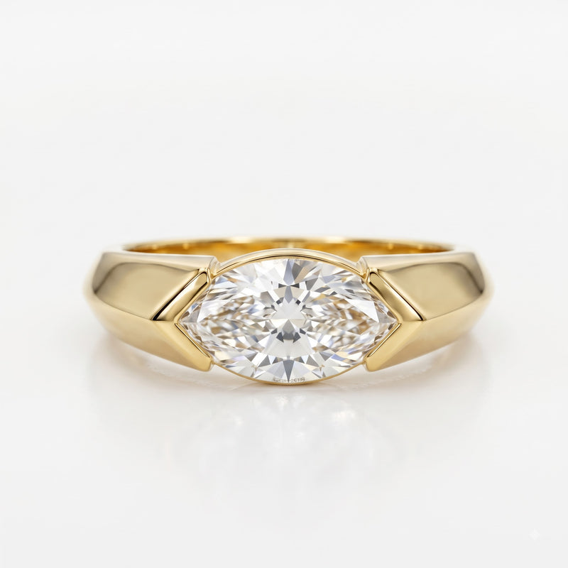 Veyra Solitaire Lab Grown Diamond Ring
