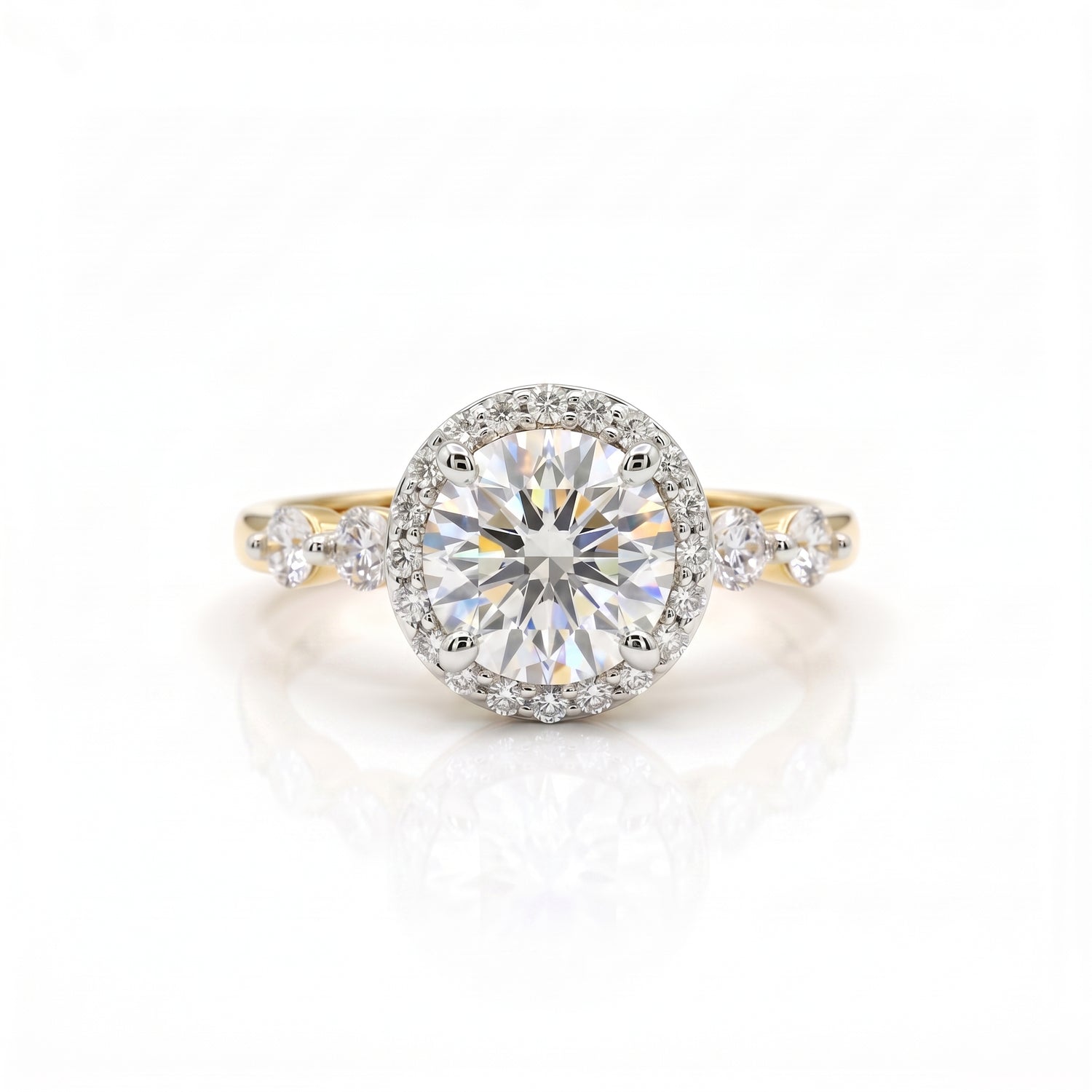 Xymera Radiance Solitaire Lab Grown Diamond Ring