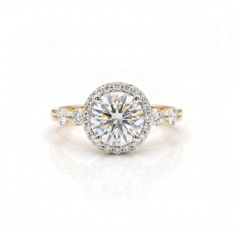 Xymera Radiance Solitaire Lab Grown Diamond Ring