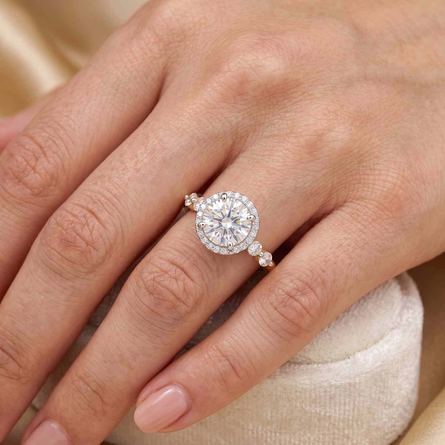Xymera Radiance Solitaire Lab Grown Diamond Ring