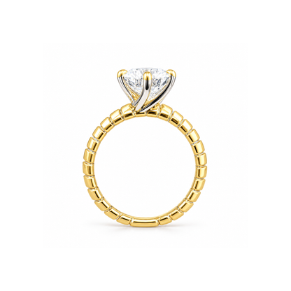 Lunara Gleam Solitaire Lab Grown Diamond Ring