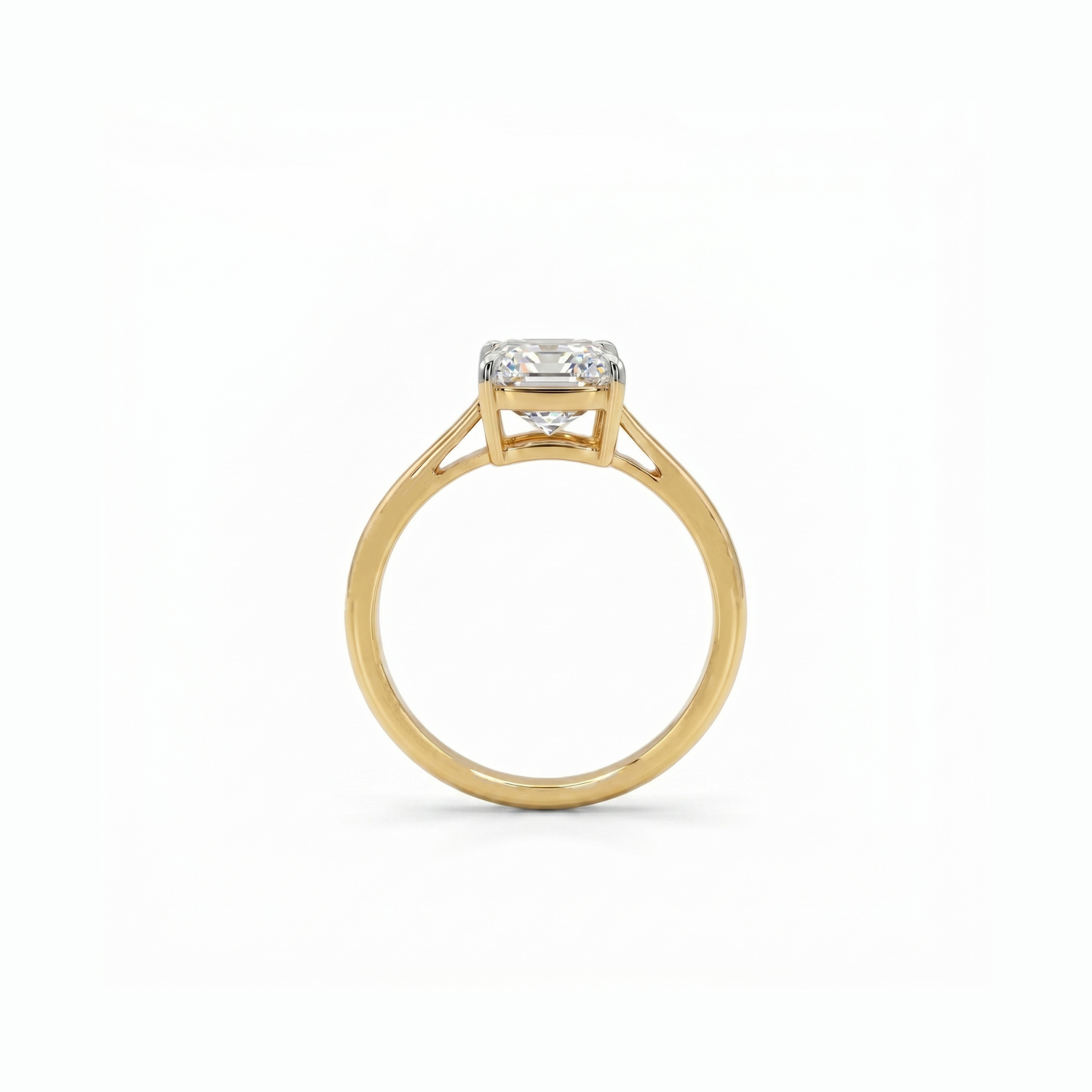 Ice Glide Solitaire Lab Grown Diamond Ring