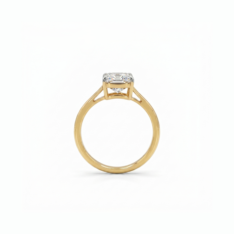 Ice Glide Solitaire Lab Grown Diamond Ring