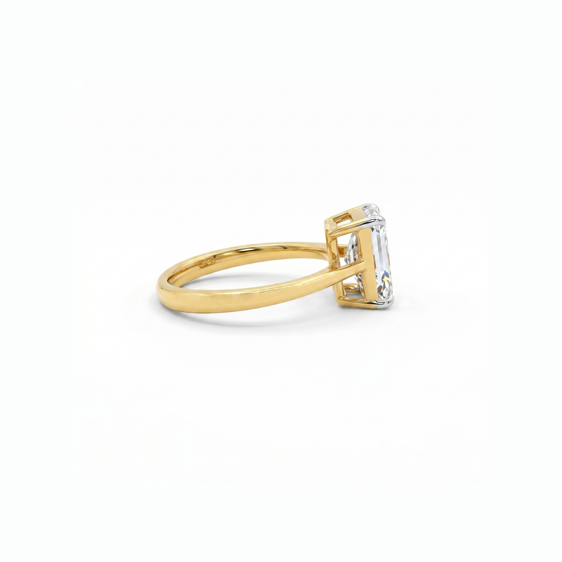 Ice Glide Solitaire Lab Grown Diamond Ring