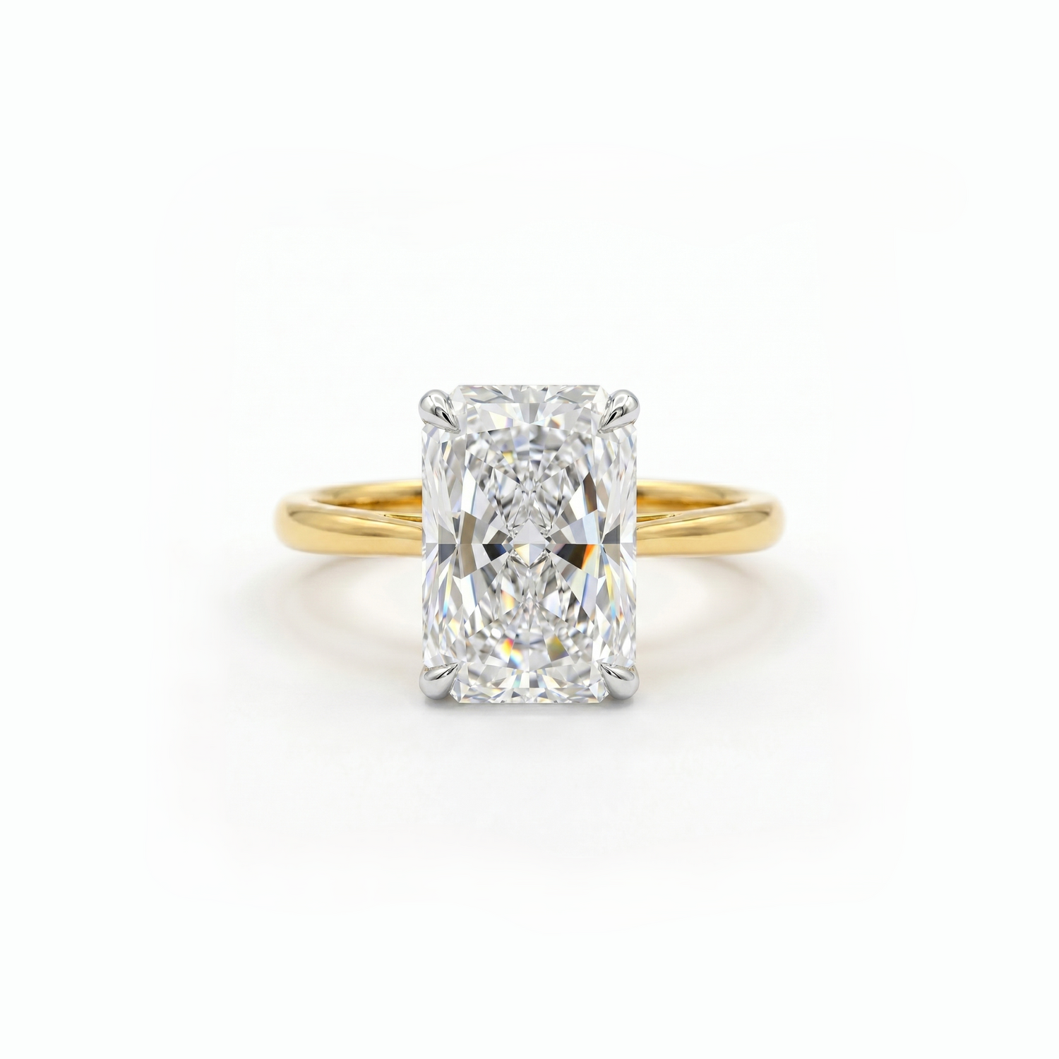 Ice Glide Solitaire Lab Grown Diamond Ring