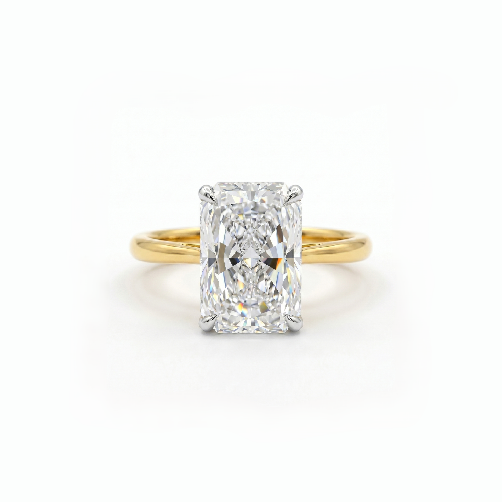 Ice Glide Solitaire Lab Grown Diamond Ring