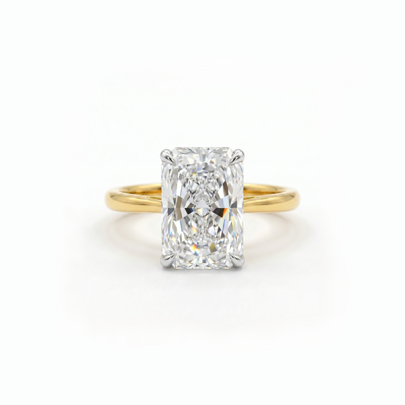 Ice Glide Solitaire Lab Grown Diamond Ring
