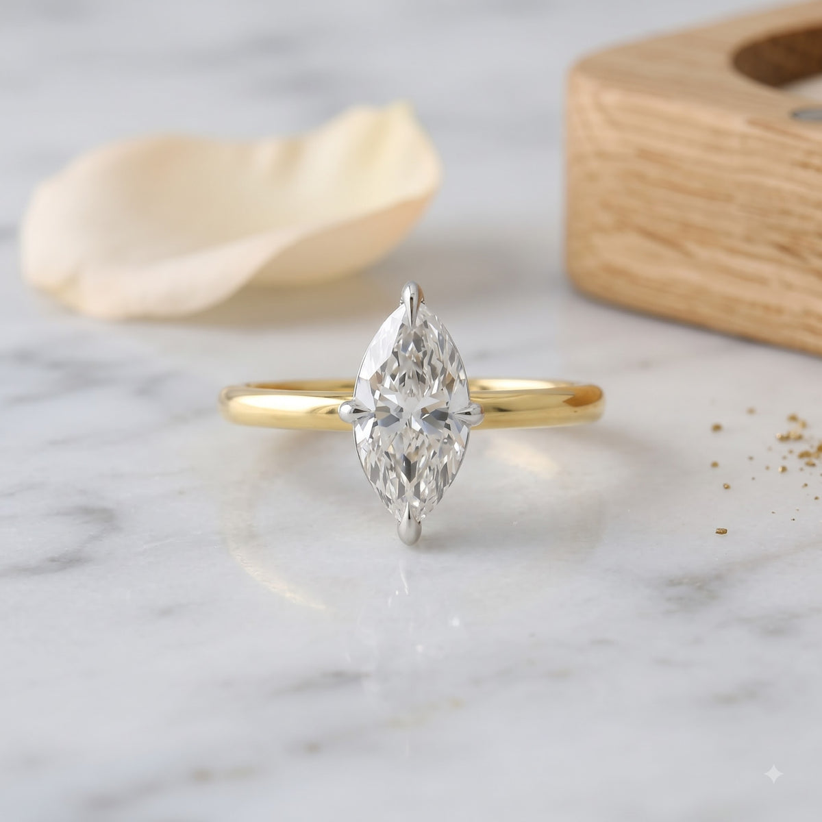 Serenya Solitaire Lab Grown Diamond Ring