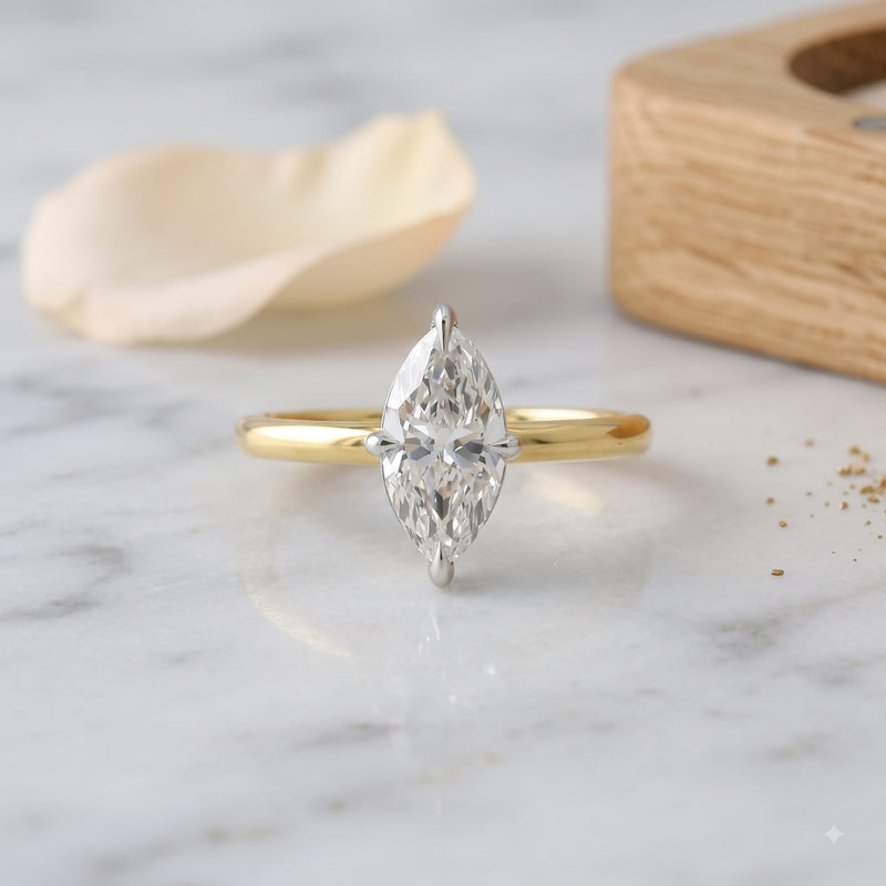 Serenya Solitaire Lab Grown Diamond Ring