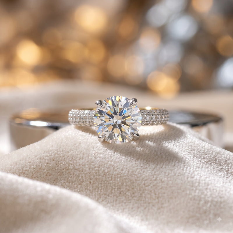 Aurelle Solitaire Lab Grown Diamond Ring