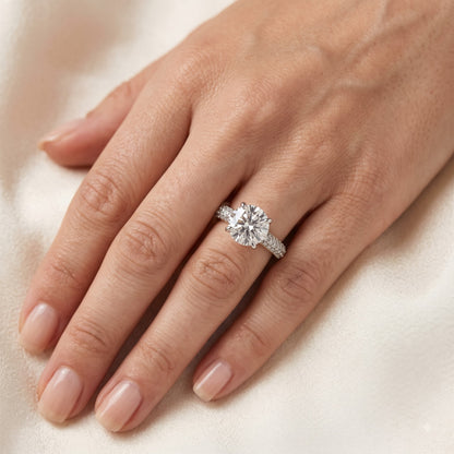 Aurelle Solitaire Lab Grown Diamond Ring