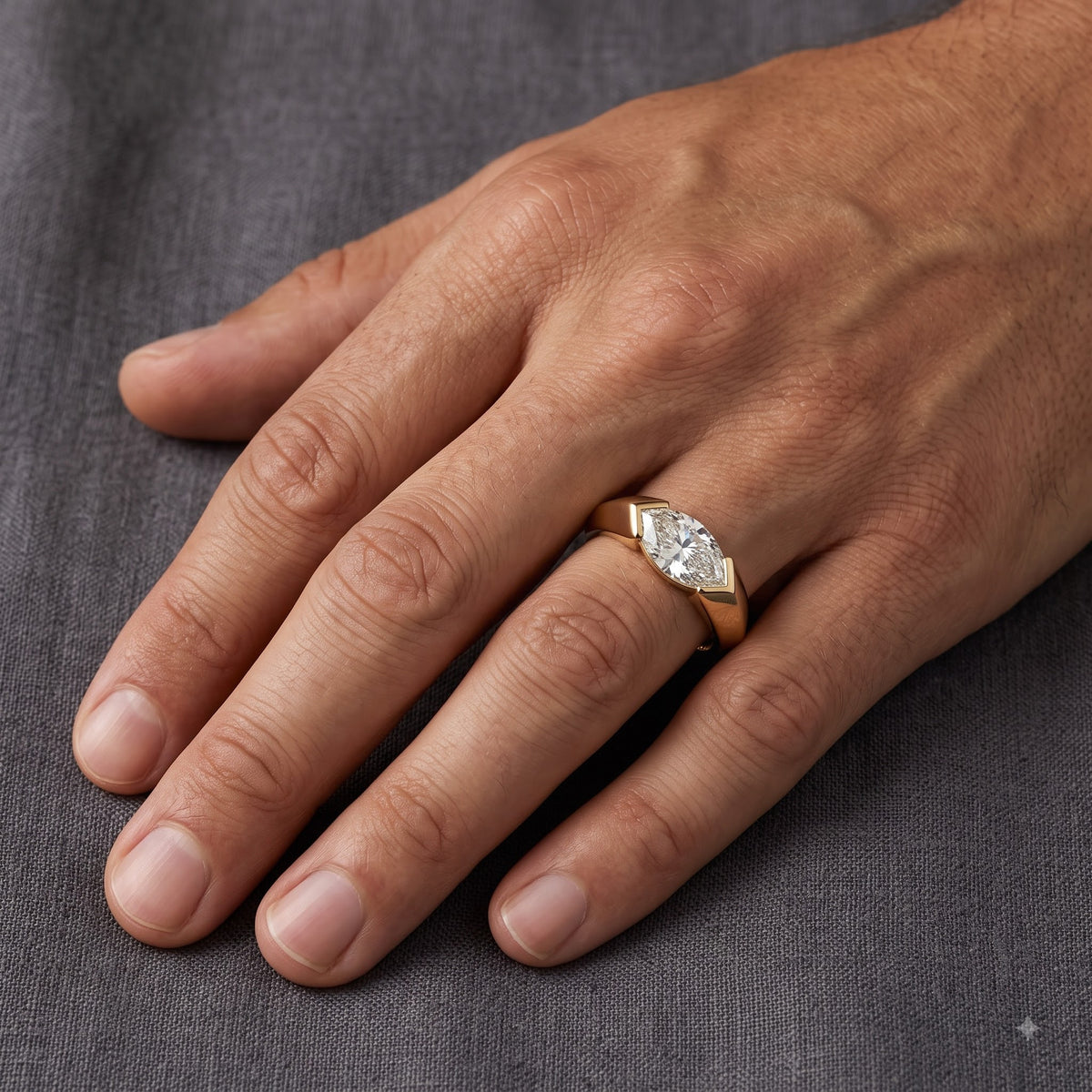 Veyra Solitaire Lab Grown Diamond Ring