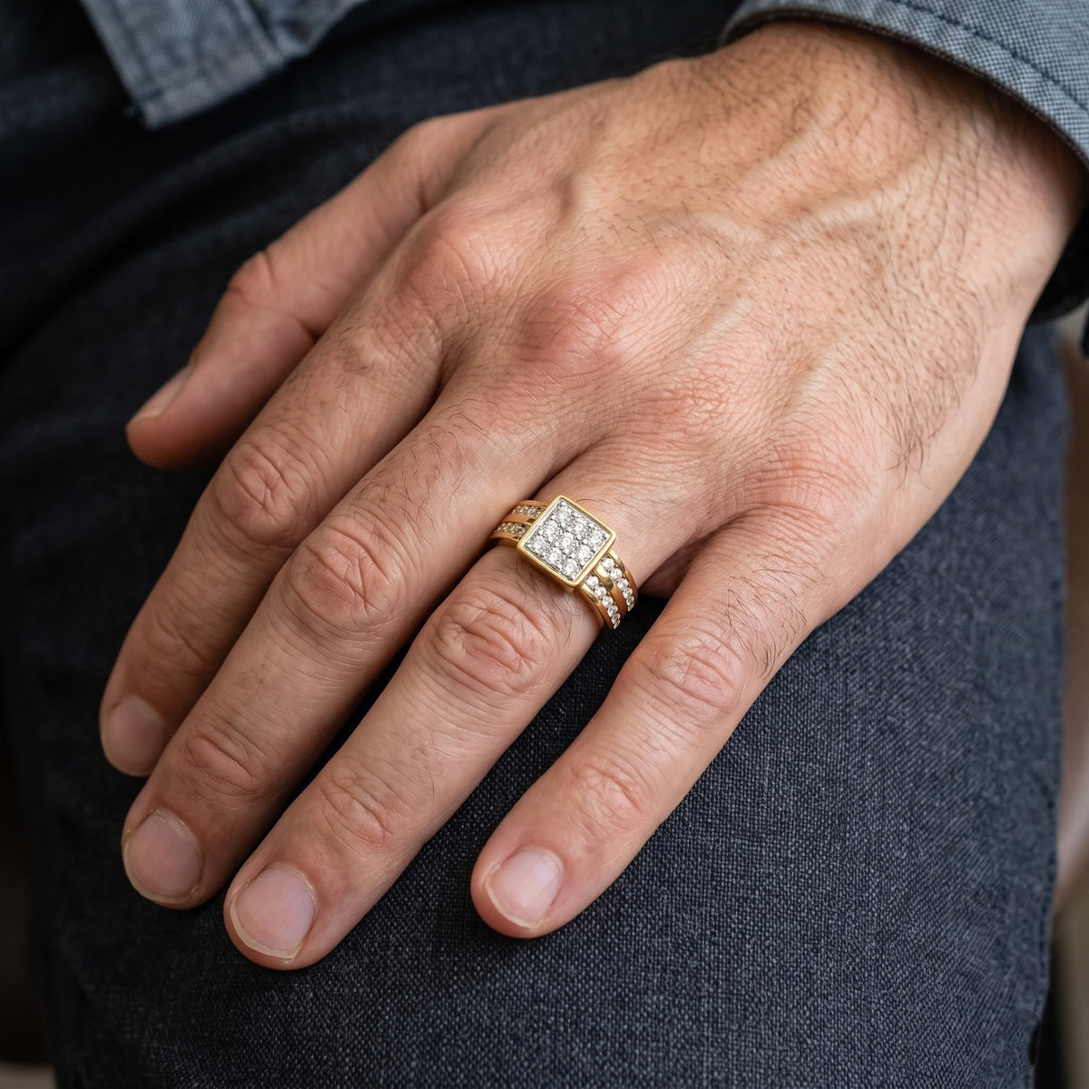 Aurevon Regal Lab Grown Diamond Ring