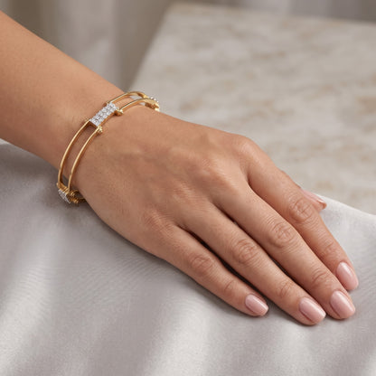 Urban Trails Lab Grown Diamond Bangle