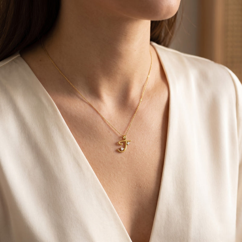 Junction Heart Lab Grown Diamond Pendant