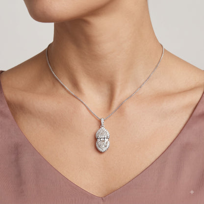 Whisperwind Solitaire Lab Grown Diamond Pendant