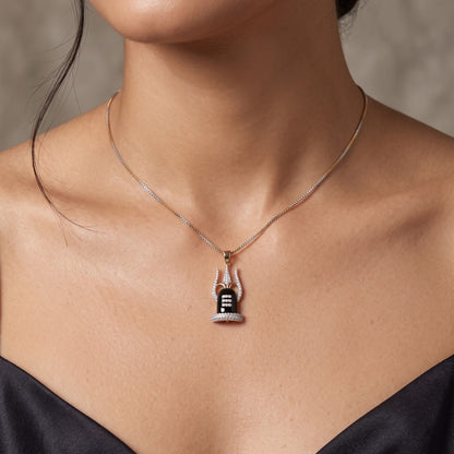 Trishul Lingam Lab Grown Diamond Pendant