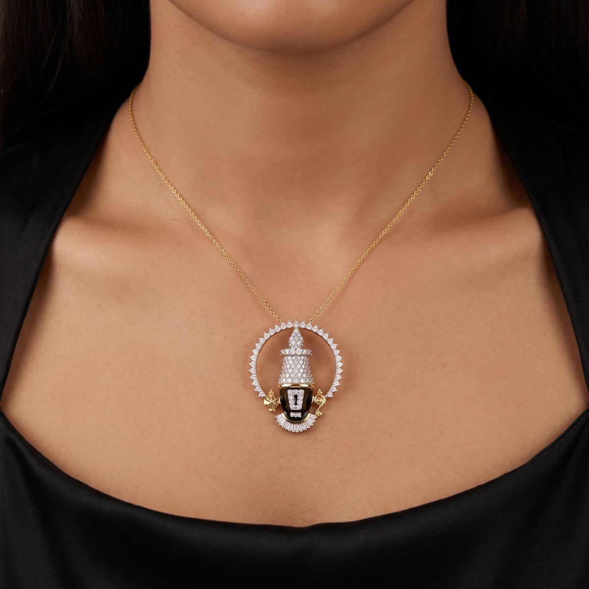 Tirupati Lab Grown Diamond Pendant