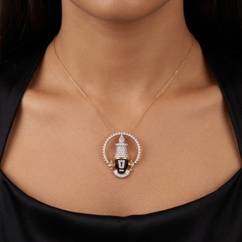Tirupati Lab Grown Diamond Pendant