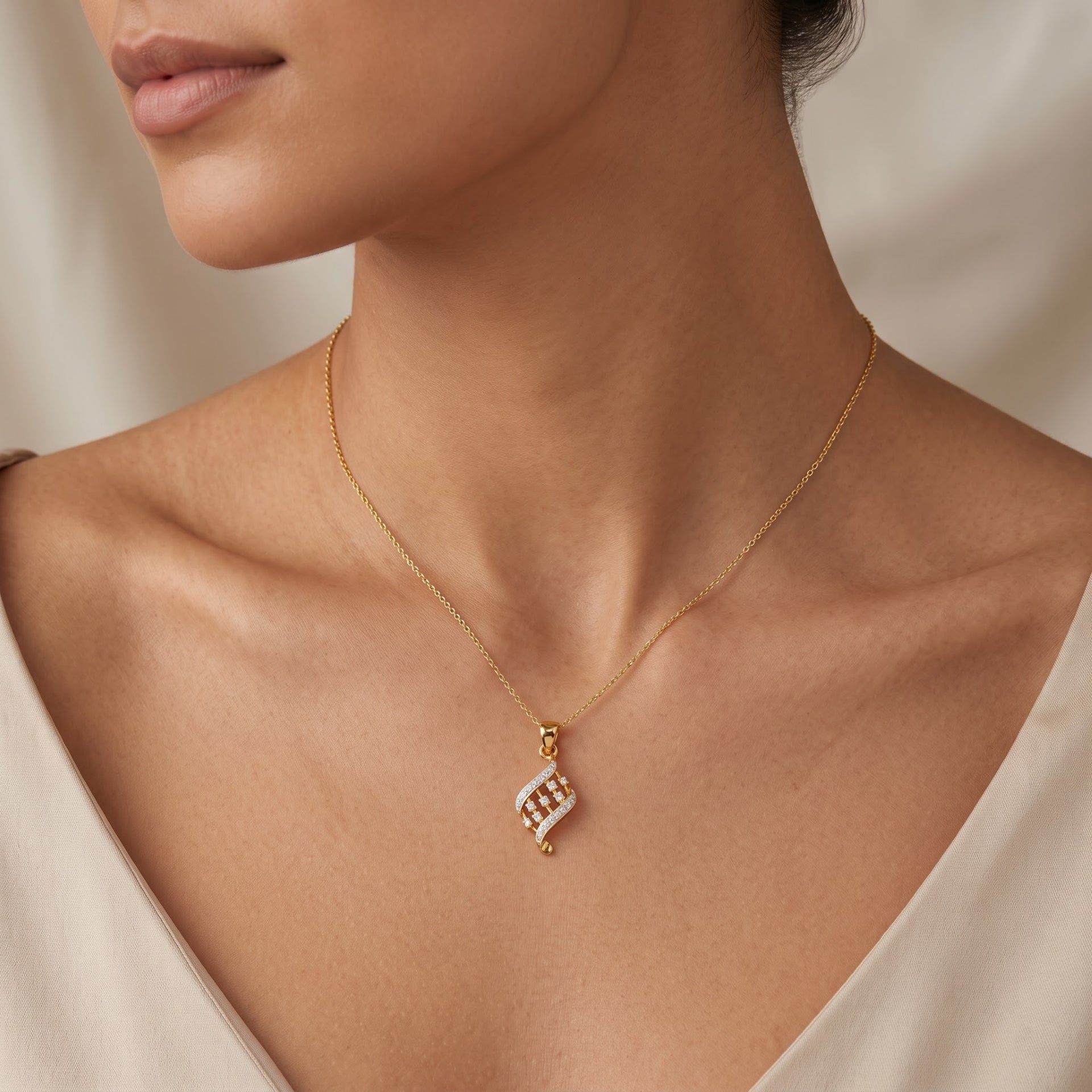 Twilight Melody Lab Grown Diamond Pendant