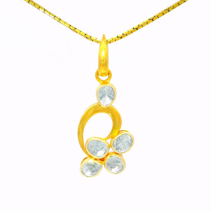 Starlight Lab Grown Polki Pendant