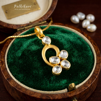 Starlight Lab Grown Polki Pendant