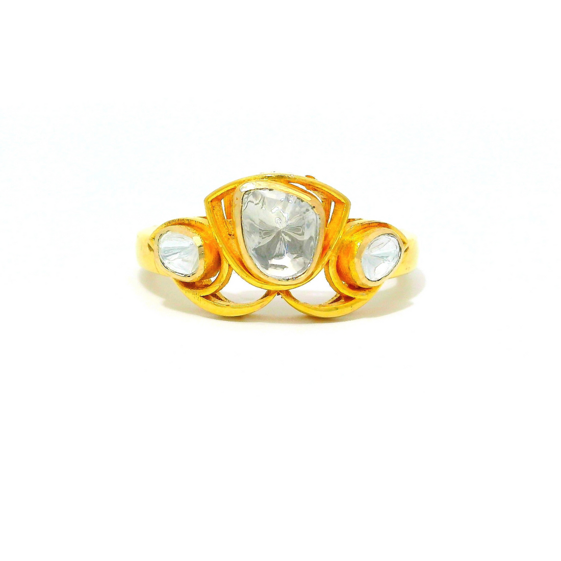 Radiant Horizon Lab Grown Polki Ring