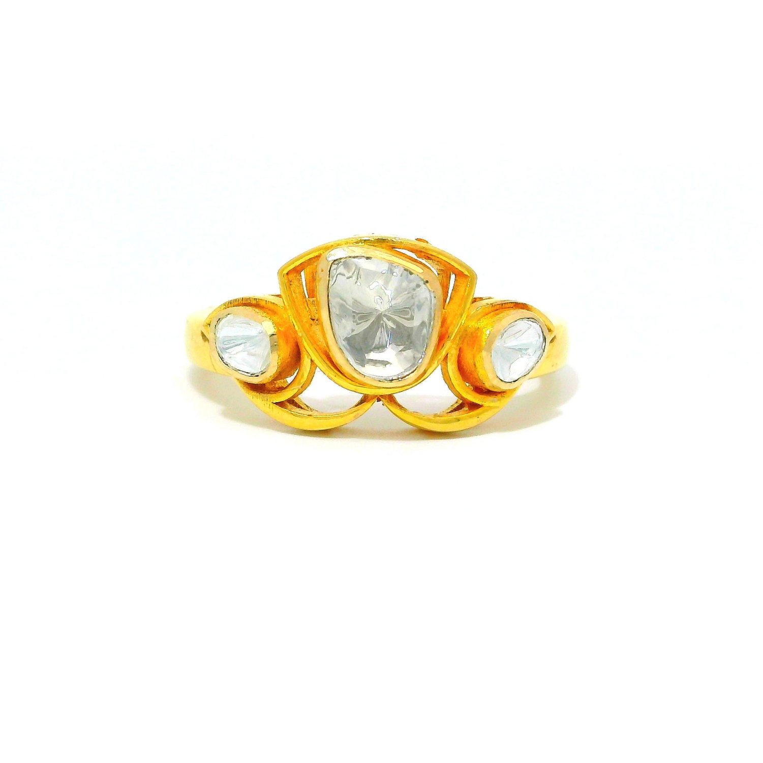 Radiant Horizon Lab Grown Polki Ring