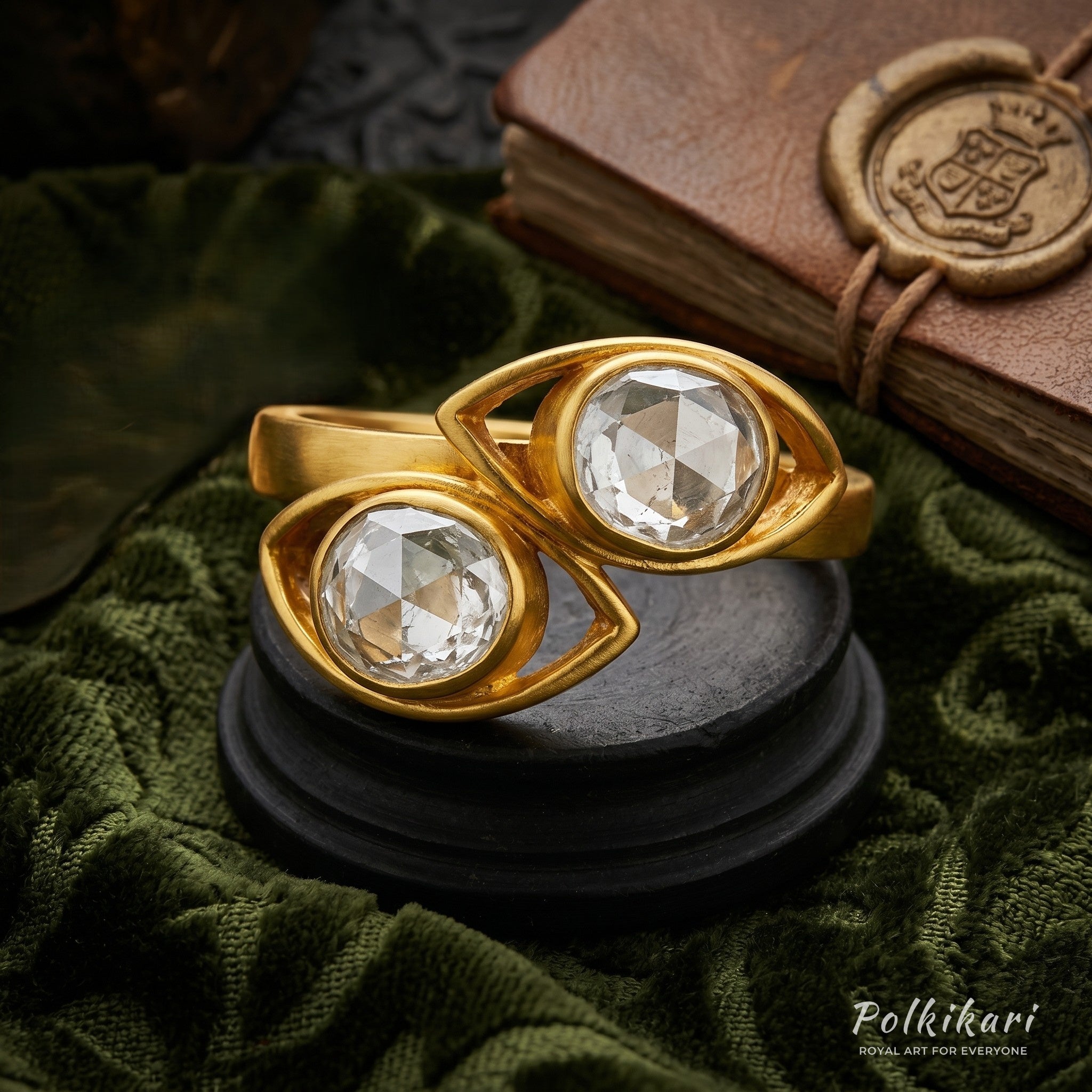 Vision Bond Lab Grown Polki Ring