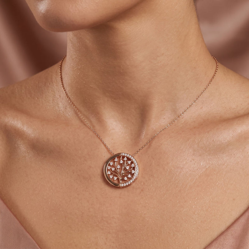 Starry Sapling Lab Grown Diamond Pendant