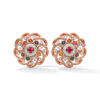 Solar Bloom Lab Grown Diamond Studs