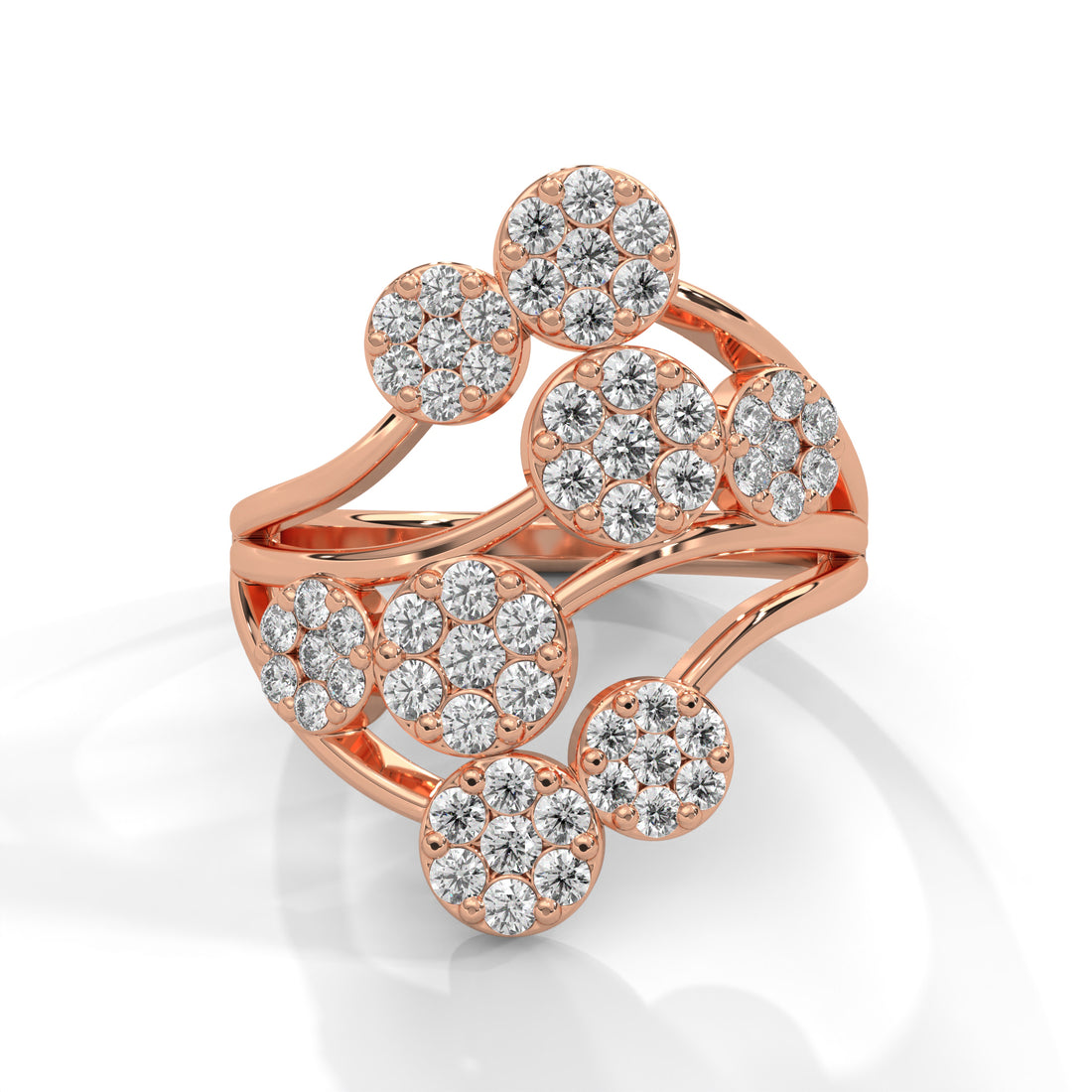 Stardust Symphony Lab Grown Diamond Ring