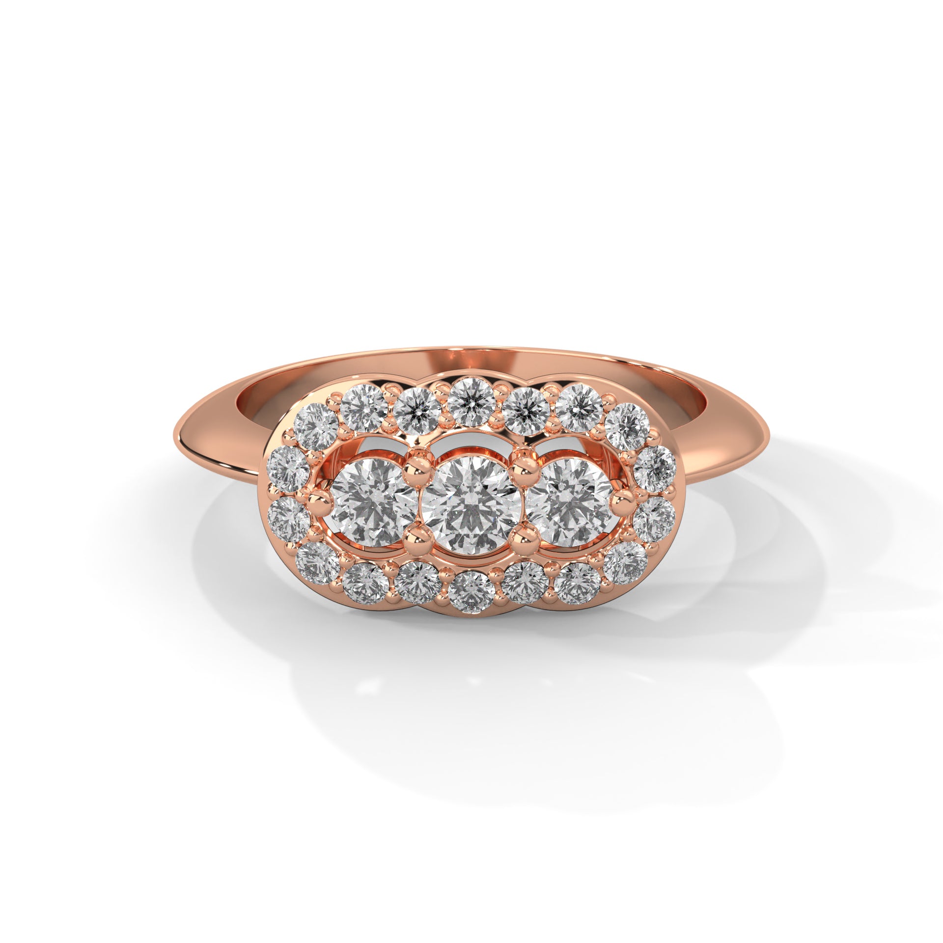 Majestic Radiance Lab Grown Diamond Ring